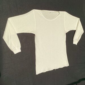 Vintage lady Morgan Arctex Long John underwear shirt made in USA